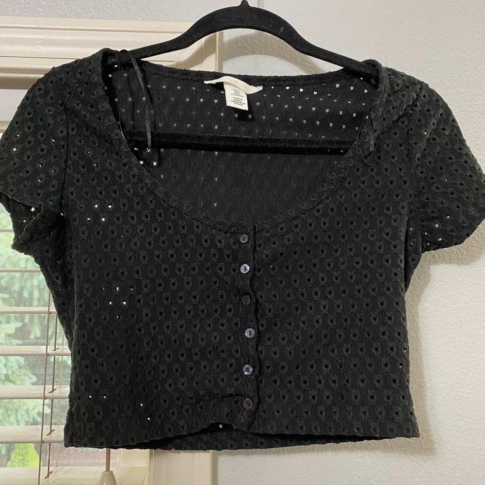 Cut out crop top